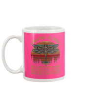 Load image into Gallery viewer, Sing Me A Song Dragonfly Retro Vintage Mug
