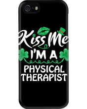 Load image into Gallery viewer, Physical Therapist Green Lip Shamrock St. Patrick's Day Color Changing Mug Phone case
