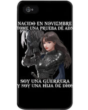 Load image into Gallery viewer, Nacido En Noviembre Tome Una Prueba De Ad Birthday Gift Phone case
