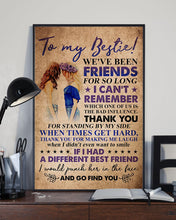 Load image into Gallery viewer, Thank You For Making Me Laugh Gift For Bestie Vertical Poster
