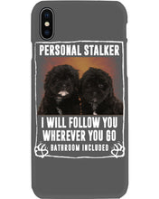 Load image into Gallery viewer, Black Pooshi Black Shipoo Personal Stalker St. Patrick's Day Printed Mug Phone case
