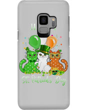 Load image into Gallery viewer, Lovely Cat And Balloons Happy St Patrick's Day Gift For Cat Lovers Phone case
