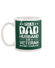 Load image into Gallery viewer, I'm A Dad Husband And A Veteran Gift For Family Mug
