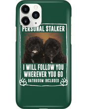 Load image into Gallery viewer, Black Pooshi Black Shipoo Personal Stalker St. Patrick's Day Printed Mug Phone case

