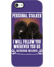 Load image into Gallery viewer, Black Pooshi Black Shipoo Personal Stalker St. Patrick's Day Printed Mug Phone case
