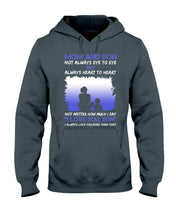 Load image into Gallery viewer, Mom And Son Always Heart To Heart Gift For Family Hoodie
