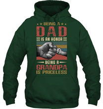 Load image into Gallery viewer, Being A Dad And Being A Grandpa Meaningful Gift For Family Hoodie
