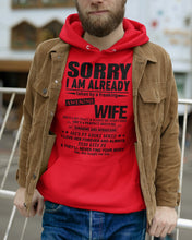 Load image into Gallery viewer, She's My Whole World Gift For Husband Hoodie
