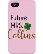 Load image into Gallery viewer, Shamrock Future Mrs Collins St Patrick's Day Phone case
