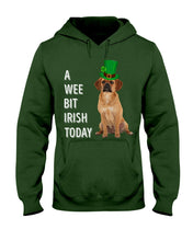 Load image into Gallery viewer, Puggle Irish Today Dog Lovers St. Patrick's Day Printed Mug Hoodie
