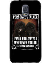 Load image into Gallery viewer, Black Pooshi Black Shipoo Personal Stalker St. Patrick's Day Printed Mug Phone case
