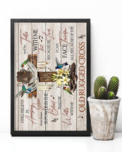 Load image into Gallery viewer, Gift For Angel Hummingbirds I Still Believe In Amazing Grace Vertical Poster
