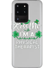Load image into Gallery viewer, Physical Therapist Green Lip Shamrock St. Patrick's Day Color Changing Mug Phone case

