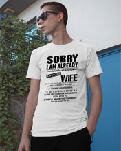 Load image into Gallery viewer, She's My Whole World Gift For Husband Guys Tee
