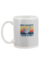 Load image into Gallery viewer, Best Cluckin' Dad Ever Retro Vintage Gift For Dad Mug
