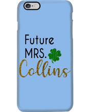 Load image into Gallery viewer, Shamrock Future Mrs Collins St Patrick's Day Phone case
