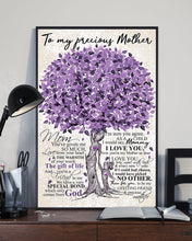Load image into Gallery viewer, Purple Tree Gift For Precious Mother You've Given Me So Much Vertical Poster

