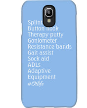Load image into Gallery viewer, Splints Button Hook Therapy Putty Goniometer Resistance Bands Phone case

