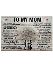Load image into Gallery viewer, Son Gift For Mom When I Was Feeling Low Horizontal Poster
