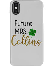 Load image into Gallery viewer, Shamrock Future Mrs Collins St Patrick's Day Phone case
