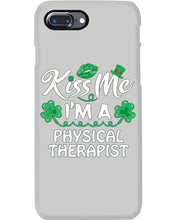 Load image into Gallery viewer, Physical Therapist Green Lip Shamrock St. Patrick's Day Color Changing Mug Phone case
