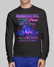 Load image into Gallery viewer, Gift For Angel Grandma Half Of My Heart Is In Heaven Unisex Long Sleeve

