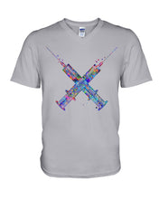 Load image into Gallery viewer, Meaningful Gift For Physician Assistant Colorful Needle Guys V-Neck
