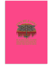 Load image into Gallery viewer, Sing Me A Song Dragonfly Retro Vintage Vertical Poster
