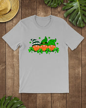 Load image into Gallery viewer, Gnome With Ginger Beard Shamrock St. Patrick's Day Printed Mug Guys Tee
