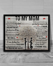 Load image into Gallery viewer, Son Gift For Mom When I Was Feeling Low Framed Matte Canvas
