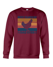 Load image into Gallery viewer, Best Cluckin' Dad Ever Retro Vintage Gift For Dad Sweatshirt
