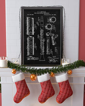 Load image into Gallery viewer, Meaningful Gift For Trumpet Clarinet Patent Reed Musical Instrument Vertical Poster
