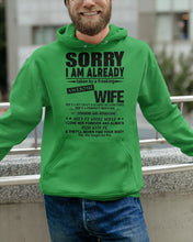 Load image into Gallery viewer, She's My Whole World Gift For Husband Hoodie
