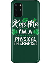 Load image into Gallery viewer, Physical Therapist Green Lip Shamrock St. Patrick's Day Color Changing Mug Phone case
