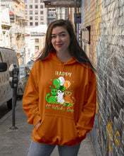 Load image into Gallery viewer, Lovely Cat And Balloons Happy St Patrick's Day Gift For Cat Lovers Hoodie
