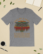 Load image into Gallery viewer, Sing Me A Song Dragonfly Retro Vintage Guys Tee
