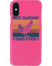 Load image into Gallery viewer, Best Cluckin' Dad Ever Retro Vintage Gift For Dad Phone case
