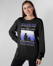 Load image into Gallery viewer, Mom And Son Always Heart To Heart Gift For Family Unisex Long Sleeve
