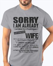 Load image into Gallery viewer, She's My Whole World Gift For Husband Guys Tee
