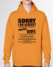 Load image into Gallery viewer, She's My Whole World Gift For Husband Hoodie
