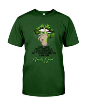 Load image into Gallery viewer, Keep Silent Sparkling Green Lips St Patrick's Day Gift Guys Tee
