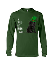 Load image into Gallery viewer, Black Cocker Spaniel Irish Today Green St. Patrick's Day Printed Mug Unisex Long Sleeve
