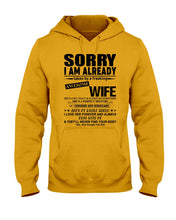 Load image into Gallery viewer, She's My Whole World Gift For Husband Hoodie
