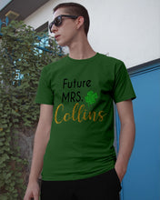 Load image into Gallery viewer, Shamrock Future Mrs Collins St Patrick's Day Guys Tee
