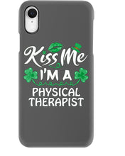 Load image into Gallery viewer, Physical Therapist Green Lip Shamrock St. Patrick's Day Color Changing Mug Phone case
