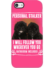Load image into Gallery viewer, Black Pooshi Black Shipoo Personal Stalker St. Patrick's Day Printed Mug Phone case
