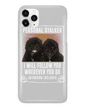 Load image into Gallery viewer, Black Pooshi Black Shipoo Personal Stalker St. Patrick's Day Printed Mug Phone case
