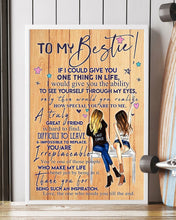 Load image into Gallery viewer, Gift For Bestie How Special You Are To Me Vertical Poster
