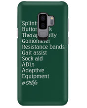 Load image into Gallery viewer, Splints Button Hook Therapy Putty Goniometer Resistance Bands Phone case
