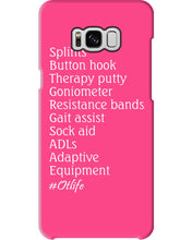 Load image into Gallery viewer, Splints Button Hook Therapy Putty Goniometer Resistance Bands Phone case

